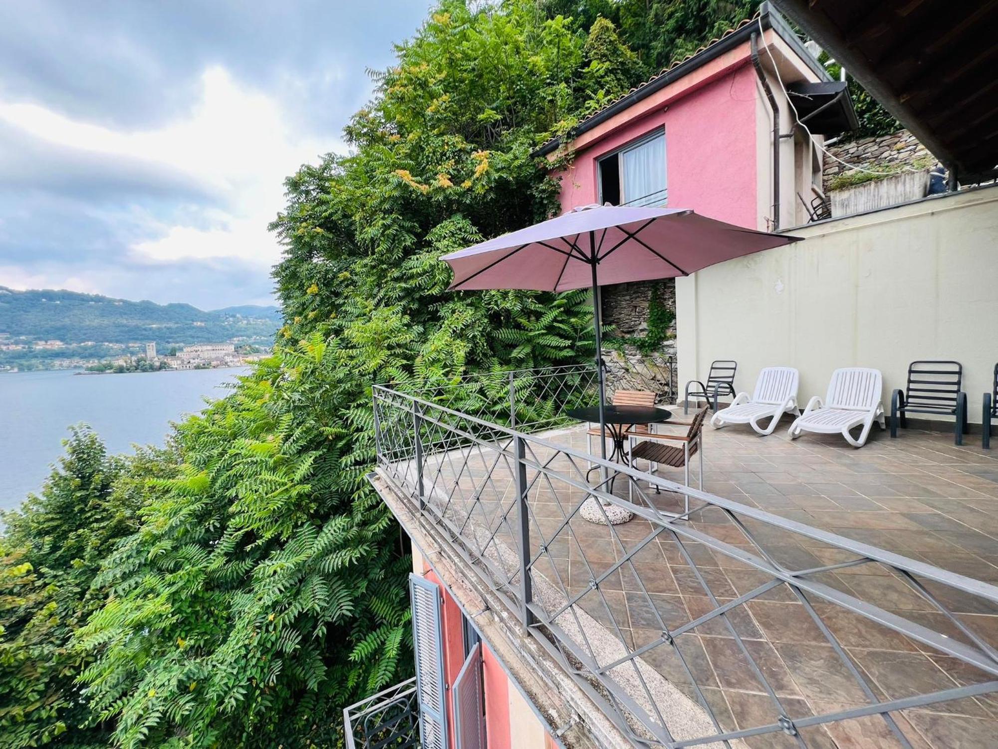 Casa Sul Lago Orta Orta San Giulio Extérieur photo
