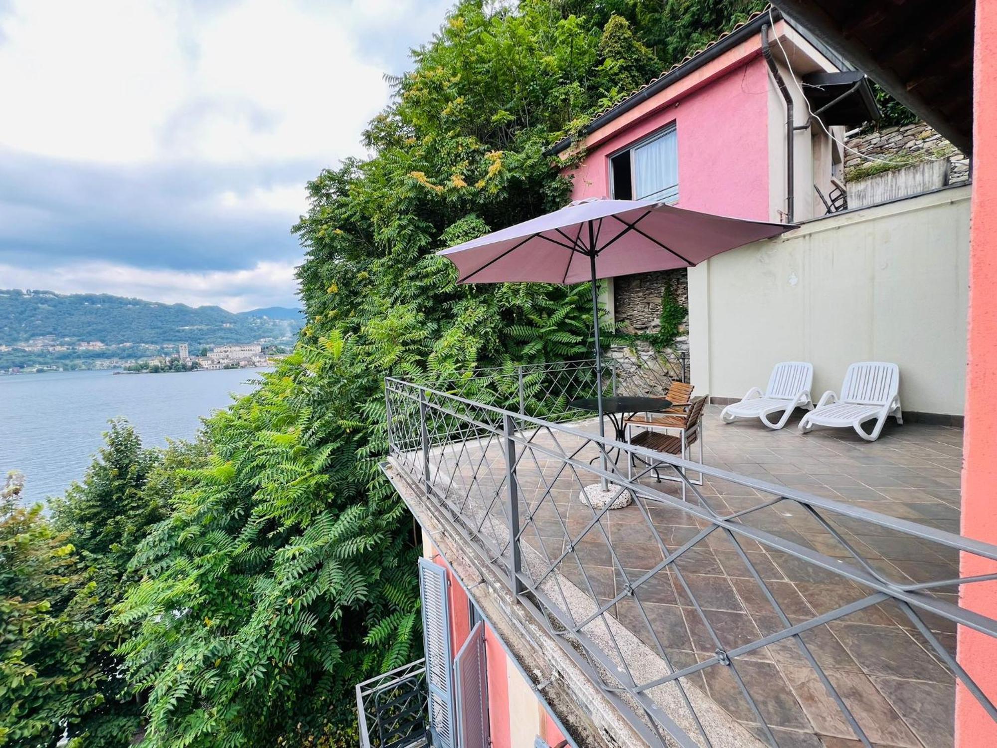 Casa Sul Lago Orta Orta San Giulio Extérieur photo